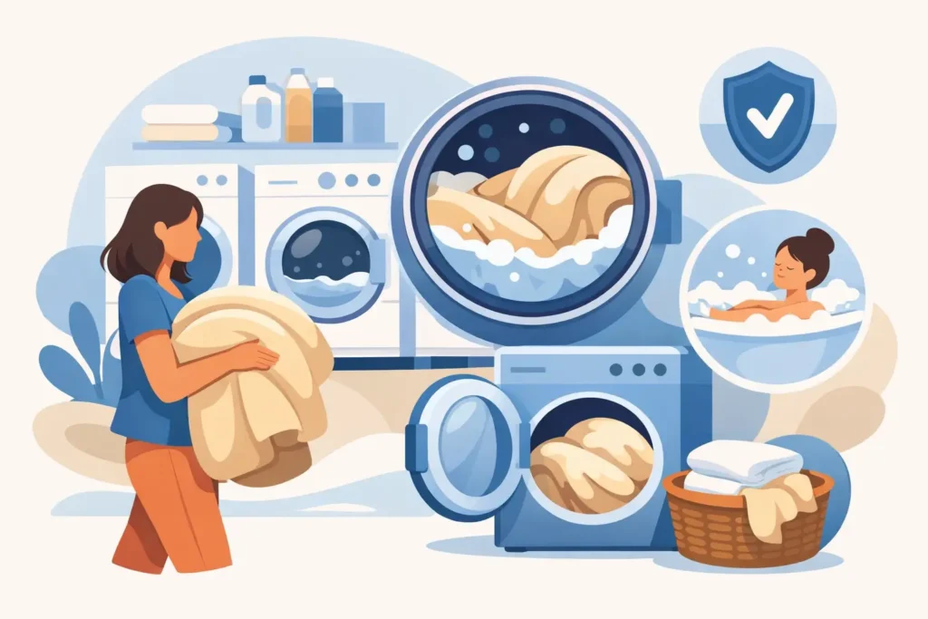 Gdje oprati deku bez rizika i muke