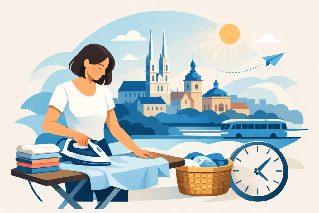 Peglanje rublja Zagreb bez gubitka vremena